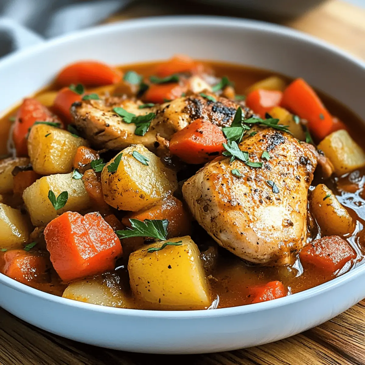 Herzhafter Argentinischer Hähnchen Eintopf für die Seele