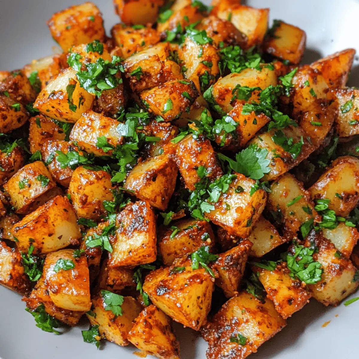 Scharfe Kartoffeln: Knusprige Batata Harra genießen