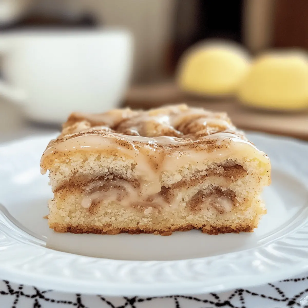 Zimtschnecken-Kuchen ganz schnell selbst gebacken