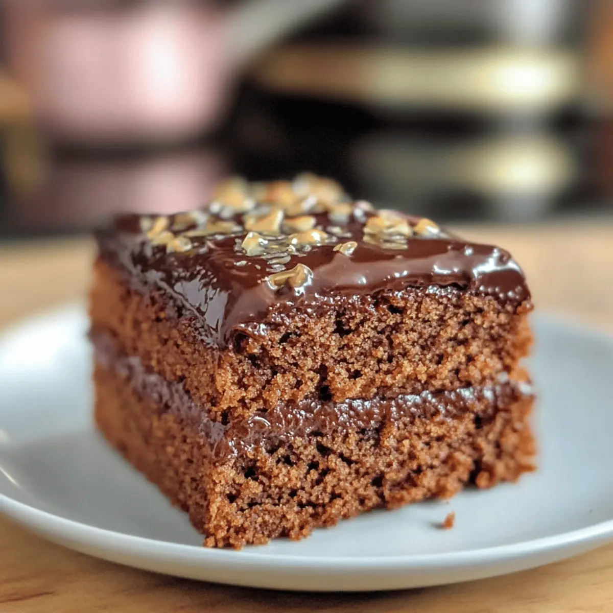 Saftiger Gewürzkuchen vom Blech für die Weihnachtszeit