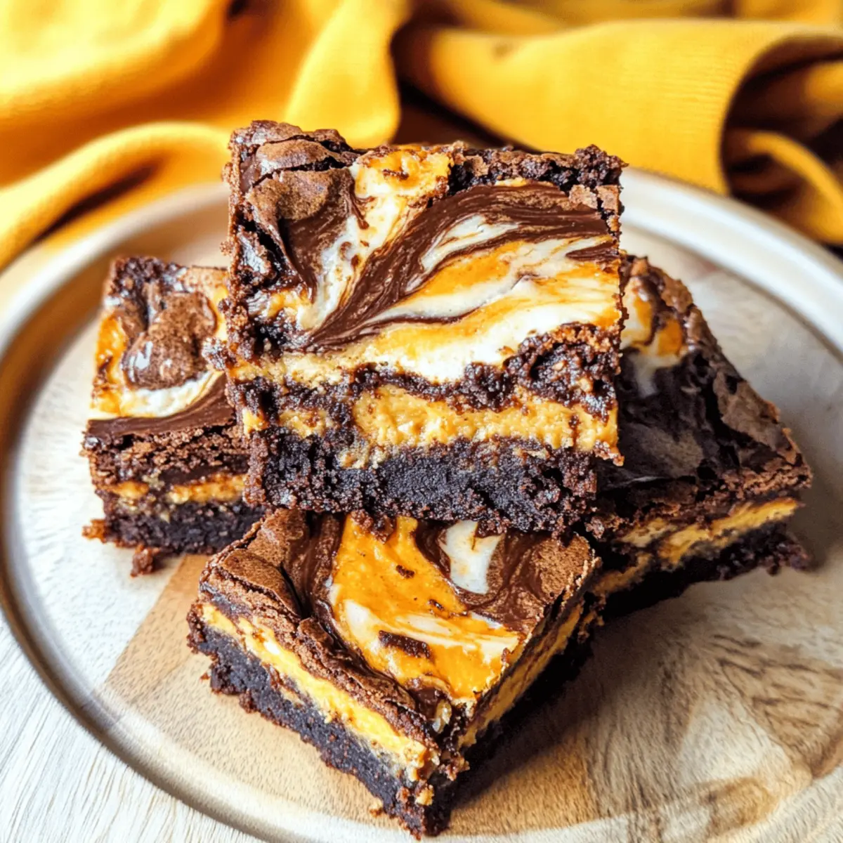 Kürbis-Käsekuchen-Braunies für den perfekten Herbst