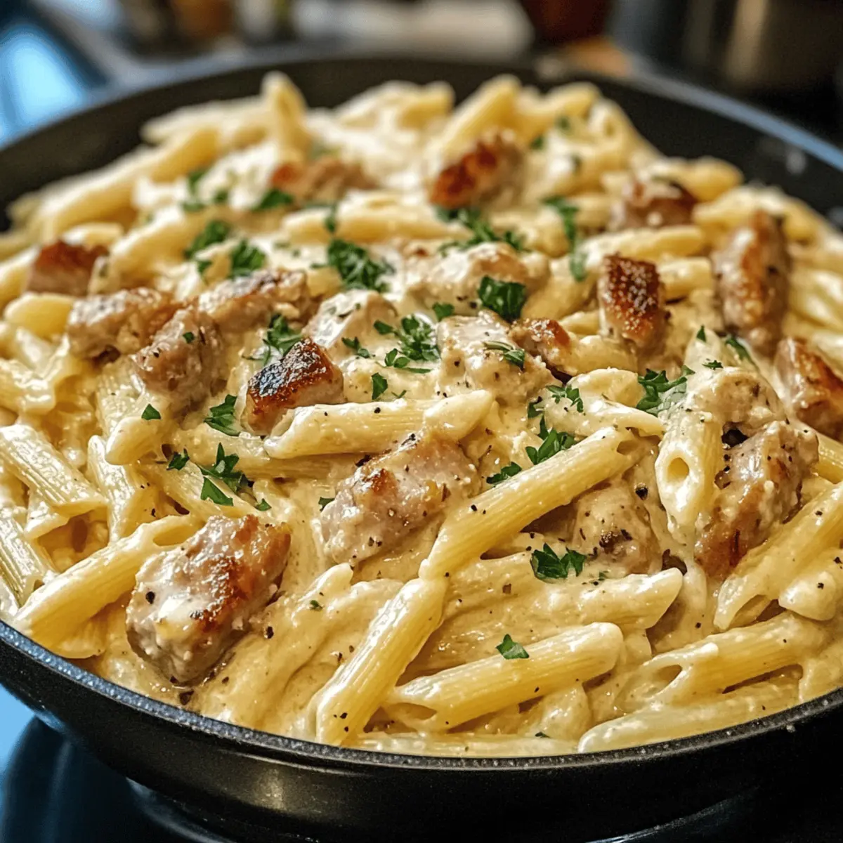 Cremige Pfeffer-Jack-Pasta für ein schnelles Abendessen