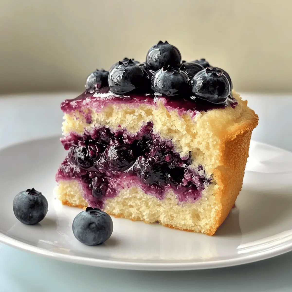 Blaubeer-Pfannkuchen mit Blaubeerfüllung ganz einfach
