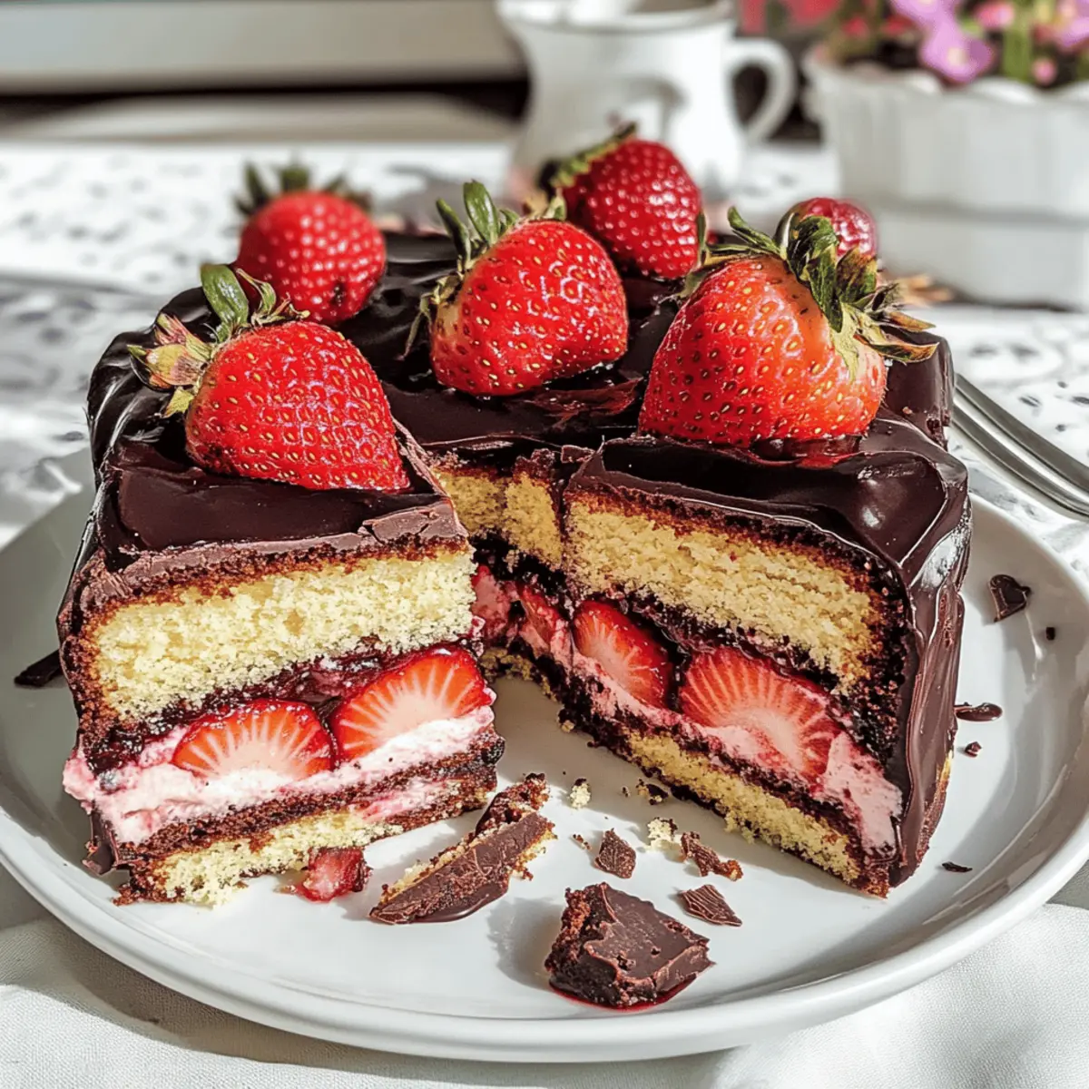 Donauwelle mit Erdbeeren: Der perfekte Sommertraum