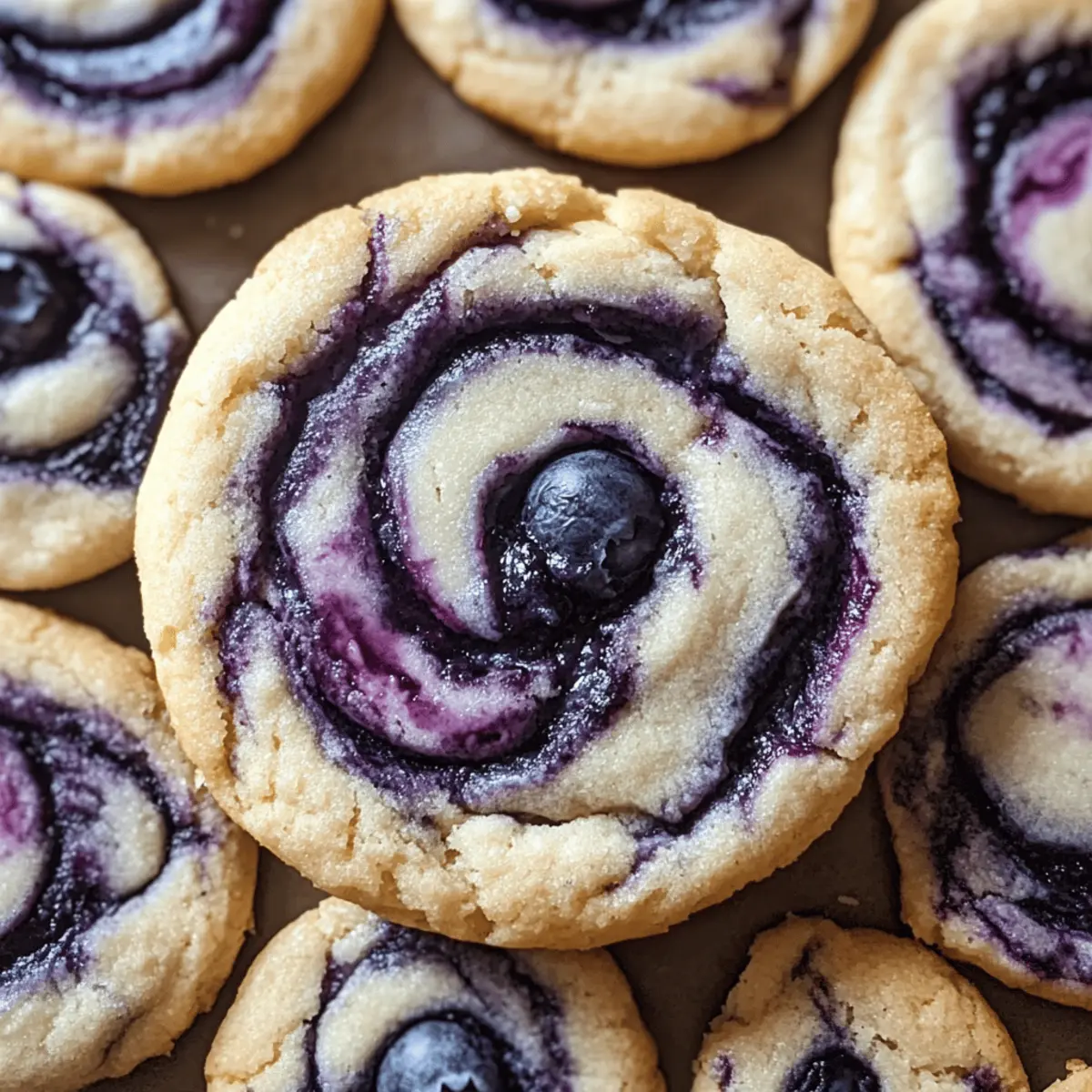 Käsekuchen-Schneckenplätzchen zum Verlieben