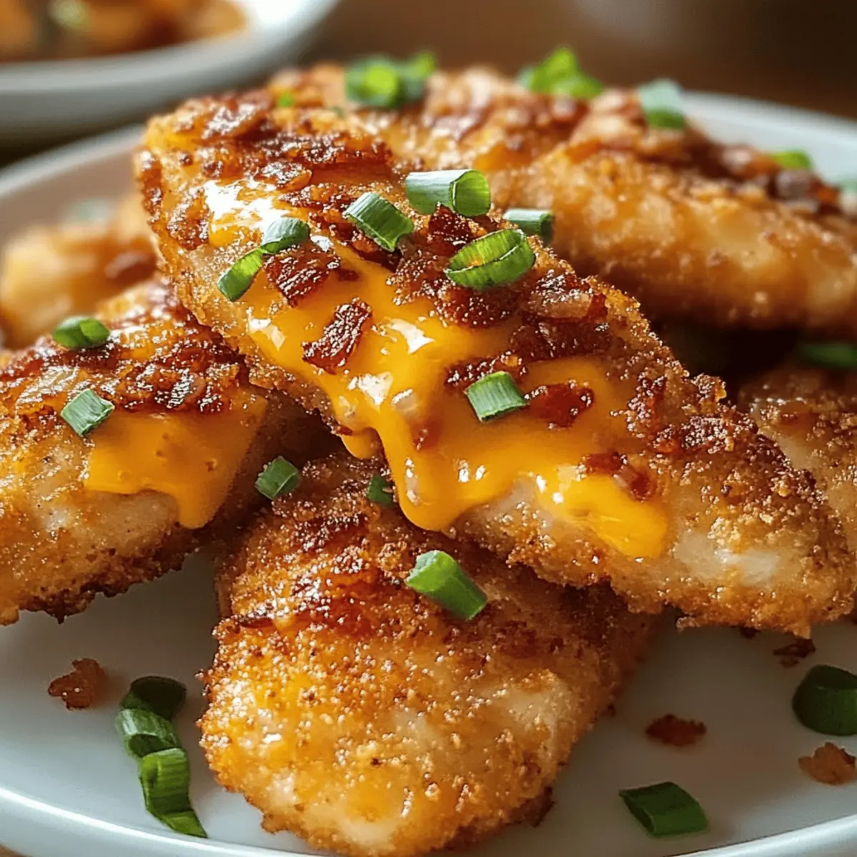 Knusprige Hähnchenstreifen für den perfekten Snack