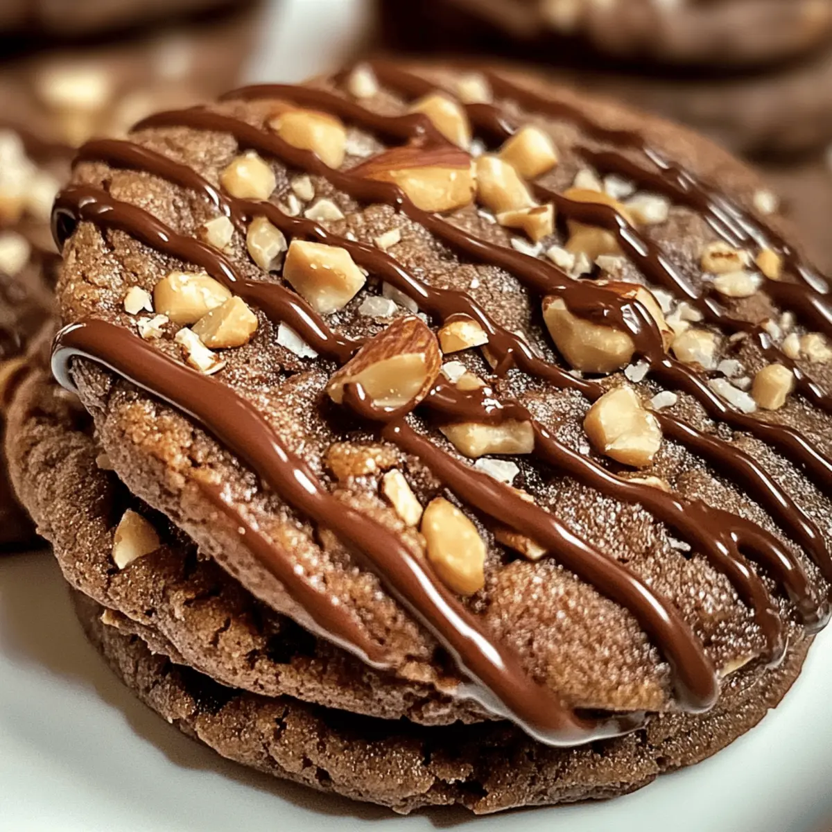 Schokoladen-Haselnuss-Crunch-Kekse für jeden Anlass