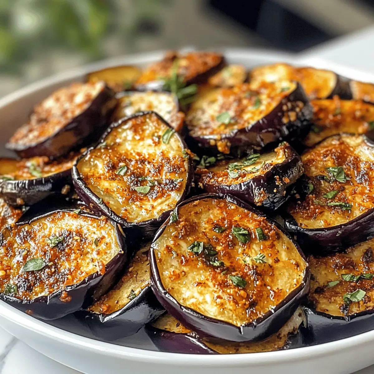 Krosse Low-Calorie Luftfritteuse Aubergine in 25 Minuten