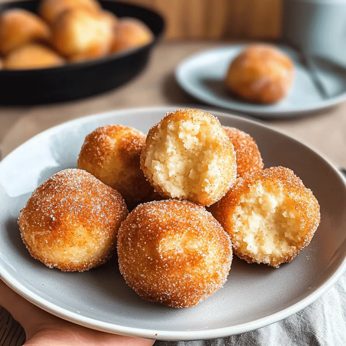 Quarkbällchen aus dem Backofen ohne Frittieren