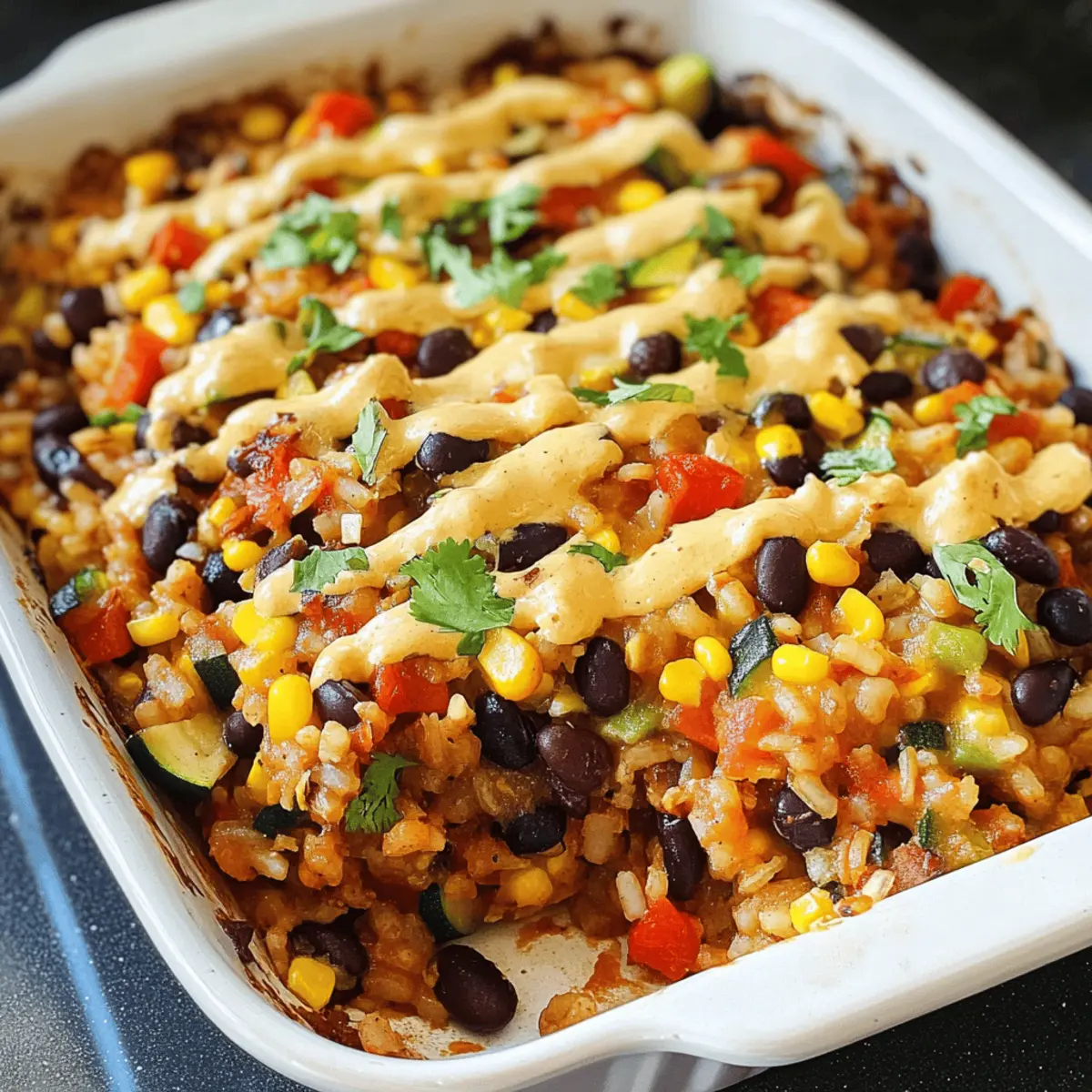 Mexikanischer Reis aus dem Ofen für Großartige Abende