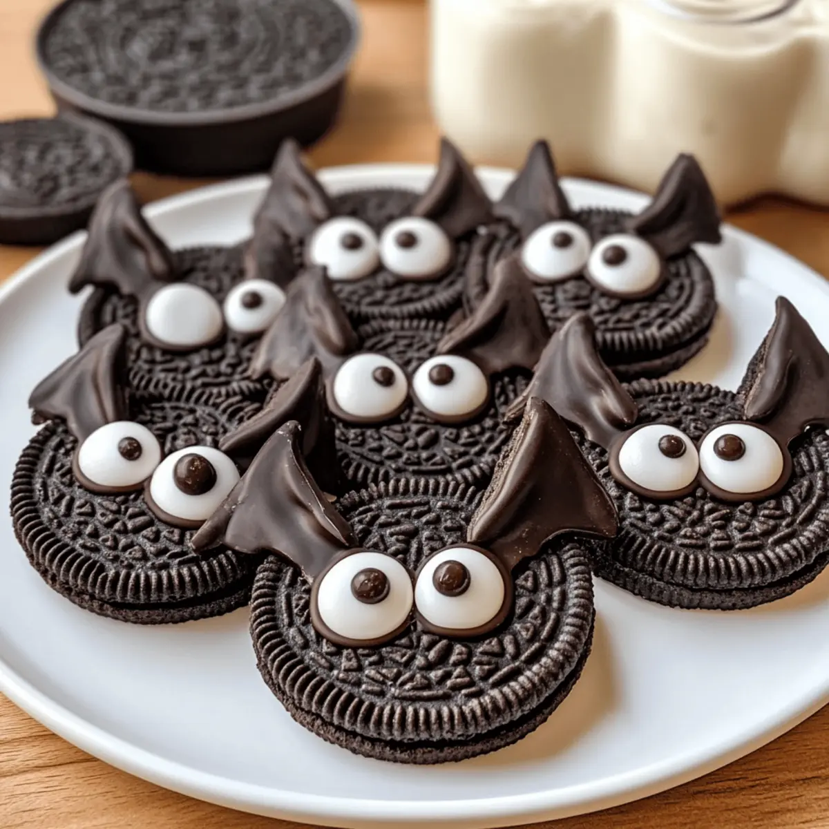 Bat Oreos: Einfache, gruselige Leckereien fürs Halloween