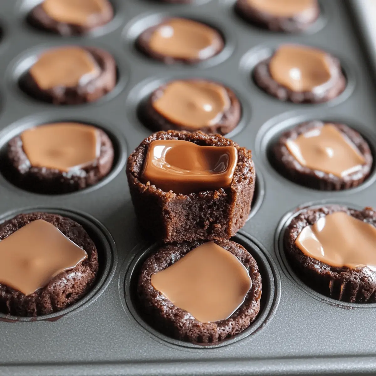 Toffifee Brownie Bites für dein nächstes Snack-Highlight