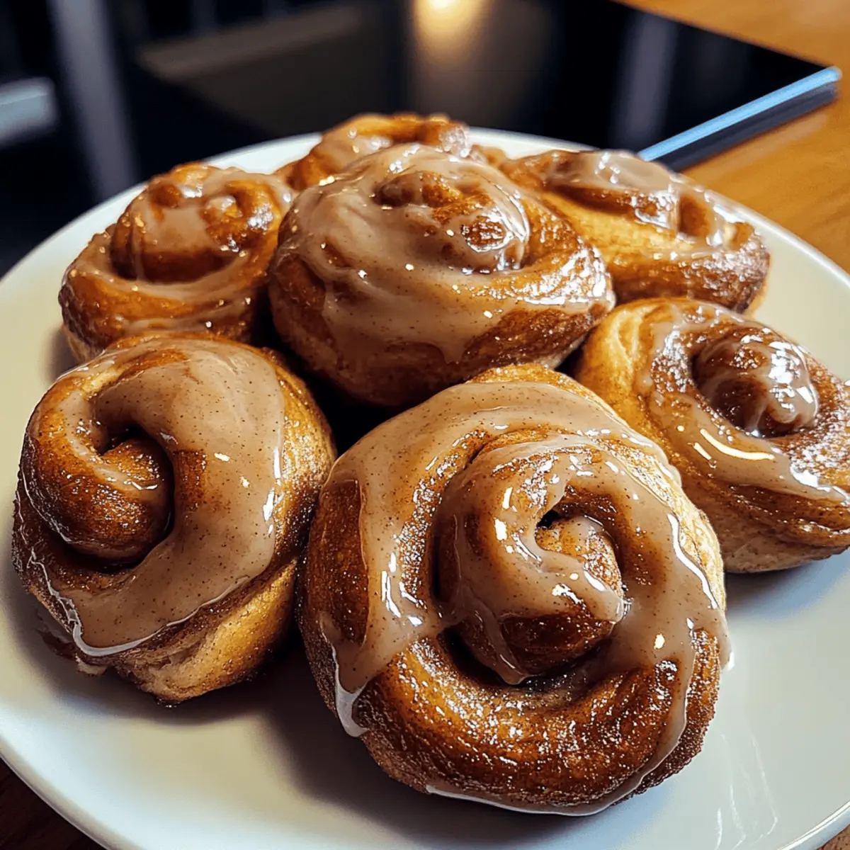 Zimtknoten mit Kaffeeglasur für perfekte Frühstücksmomente
