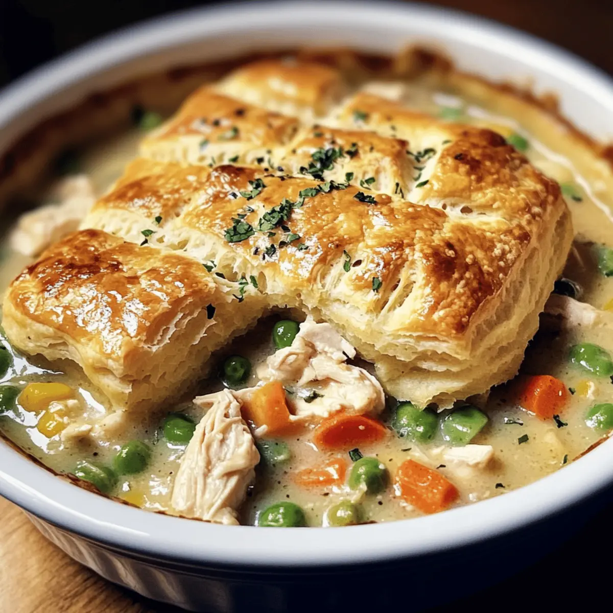 Kekshühnchen-Pastete für die ganze Familie