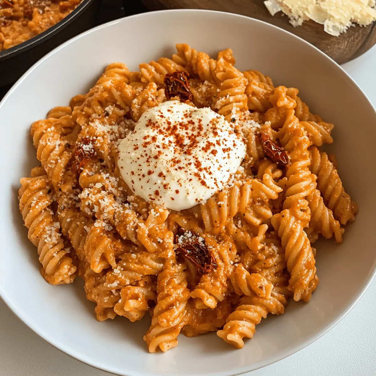 Cremige Romesco-Pasta für Gemüse-Liebhaber
