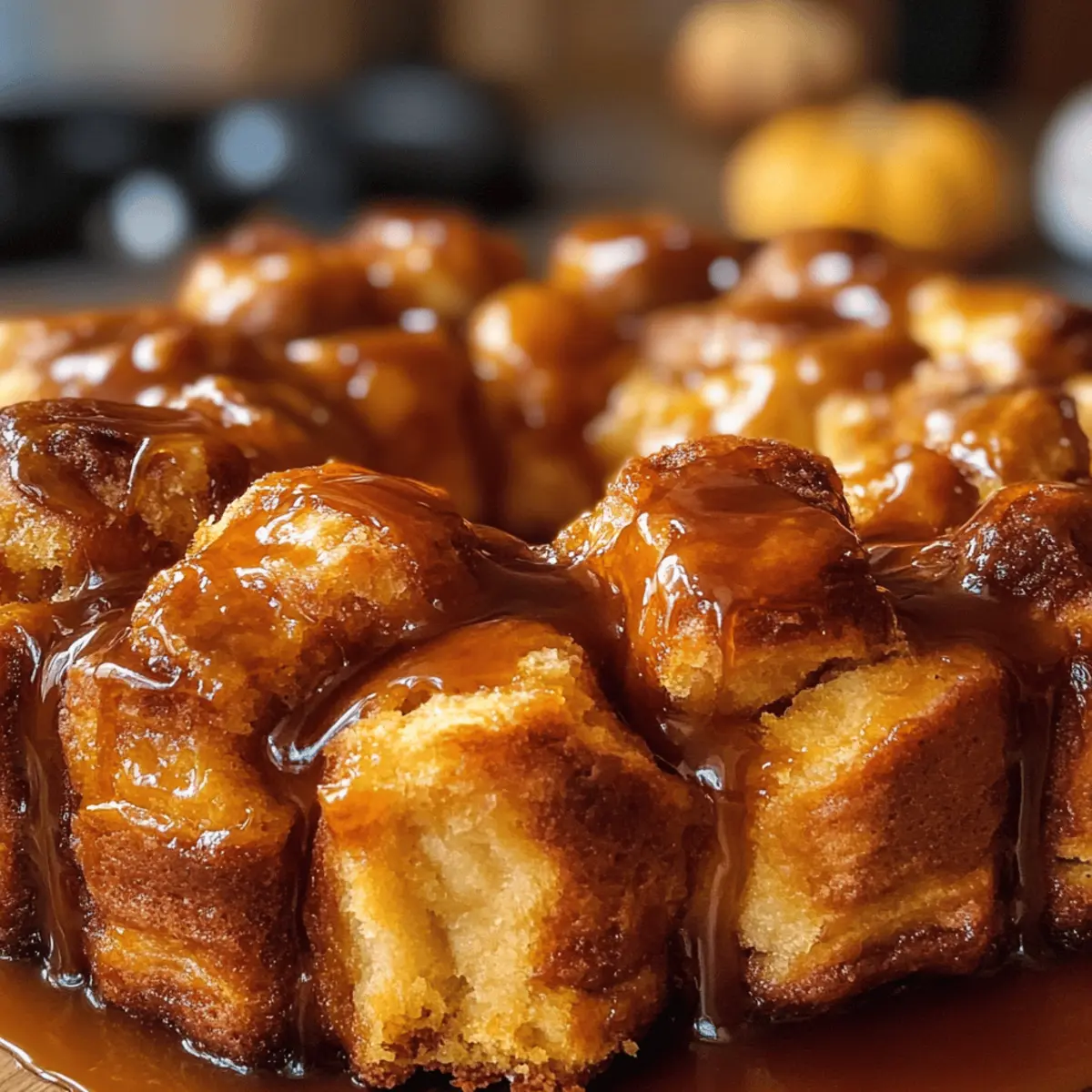 Kürbisgewürz Affenbrot für den perfekten Herbstgenuss