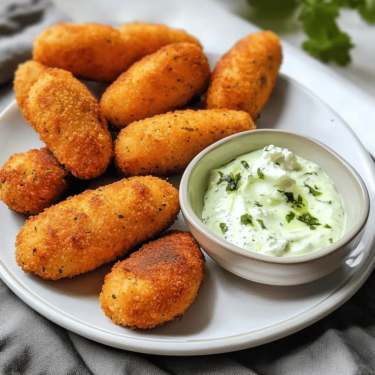 Gemüse-Köfte mit Feta-Gurken-Dip selber machen