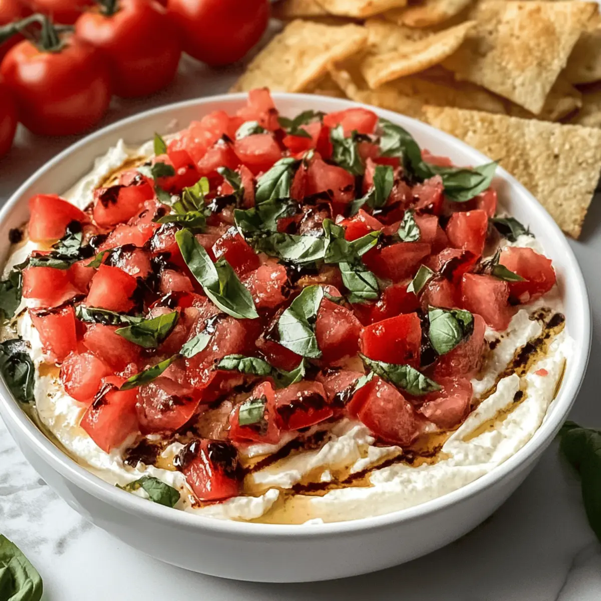 Köstlicher Bruschetta-Dip für jeden Anlass