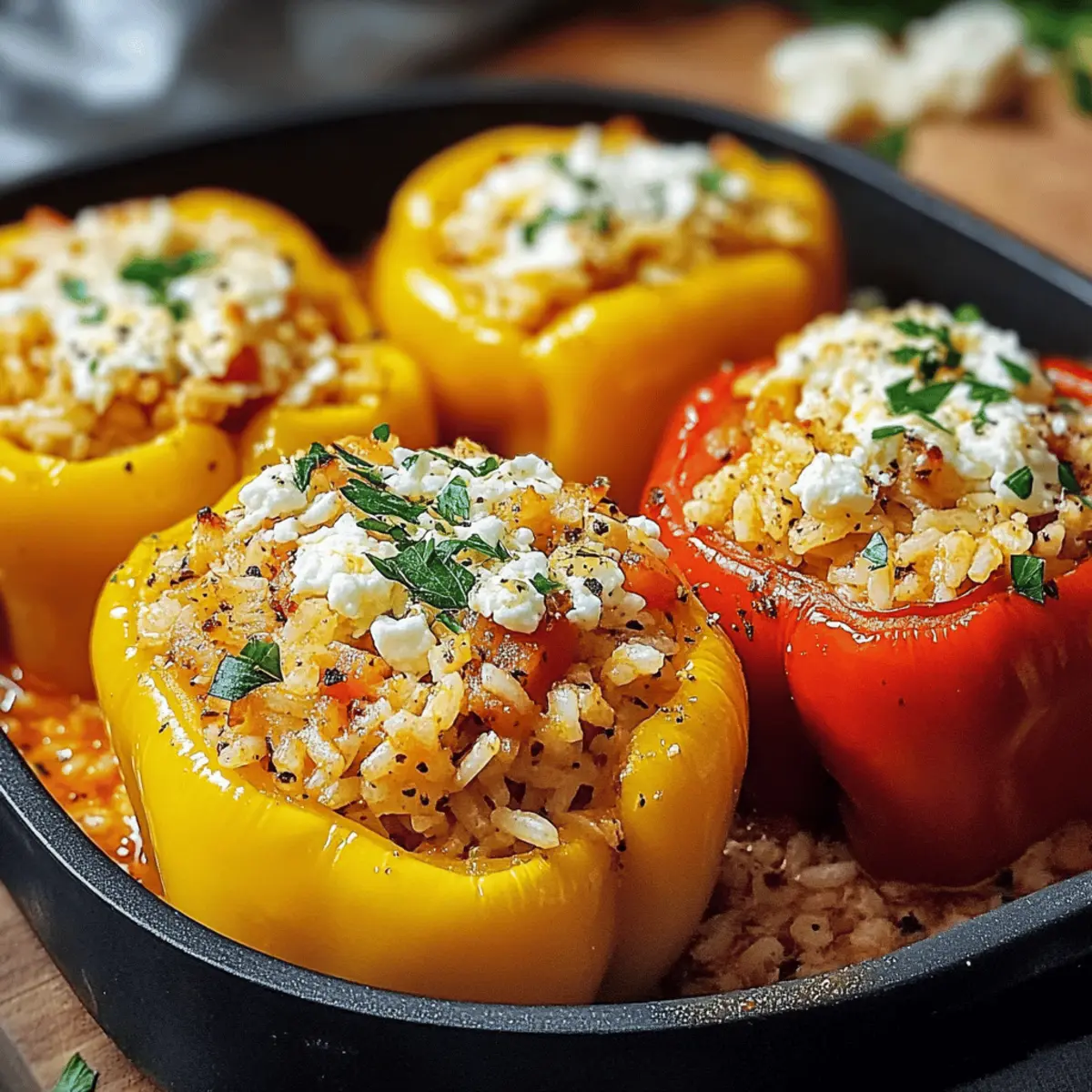 Paprika mit Reis: Gesund, bunt und einfach lecker