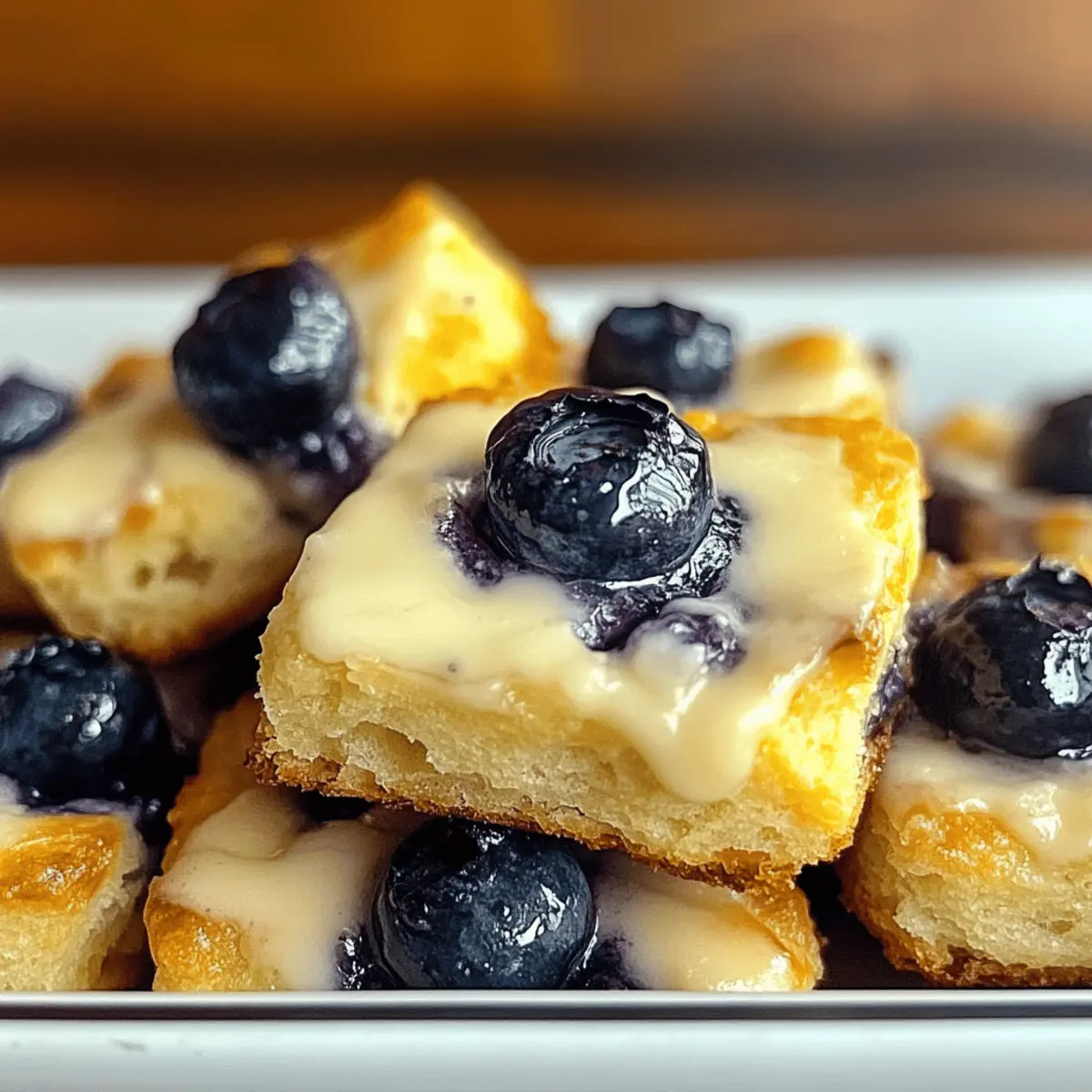 Blaubeerbutter-Schwimmkekse für den perfekten Morgen