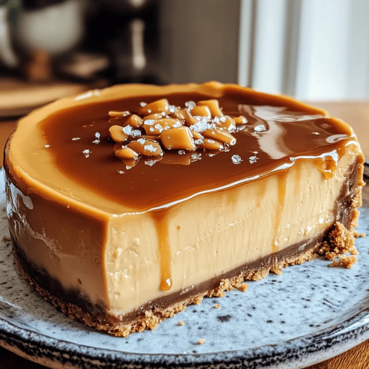 Gesalzener Karamellkäsekuchen für jeden Anlass