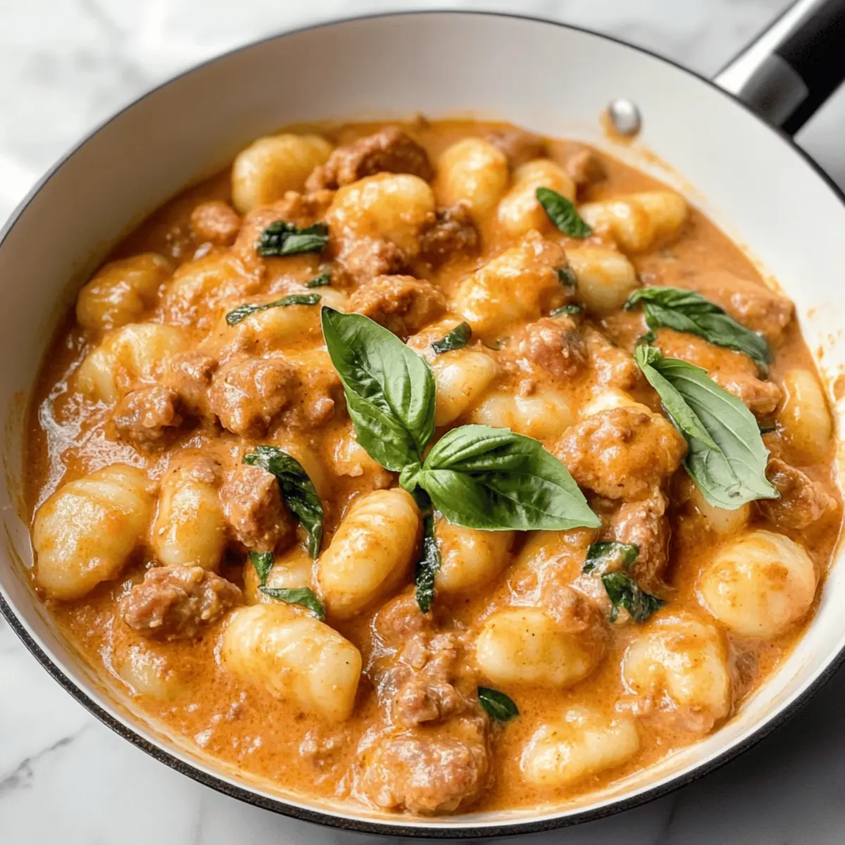 Ein-Pfannen-Italienische-Wurst-Gnocchi für ultimativen Genuss