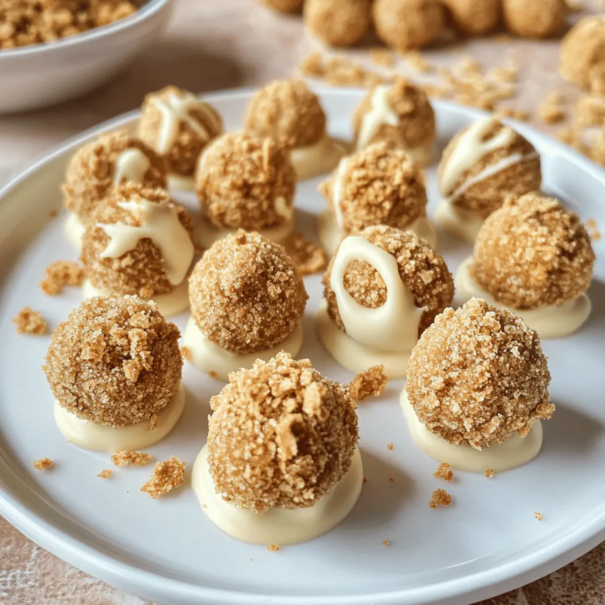 Spekulatiuskugeln mit Frischkäse – Schnell und Lecker!