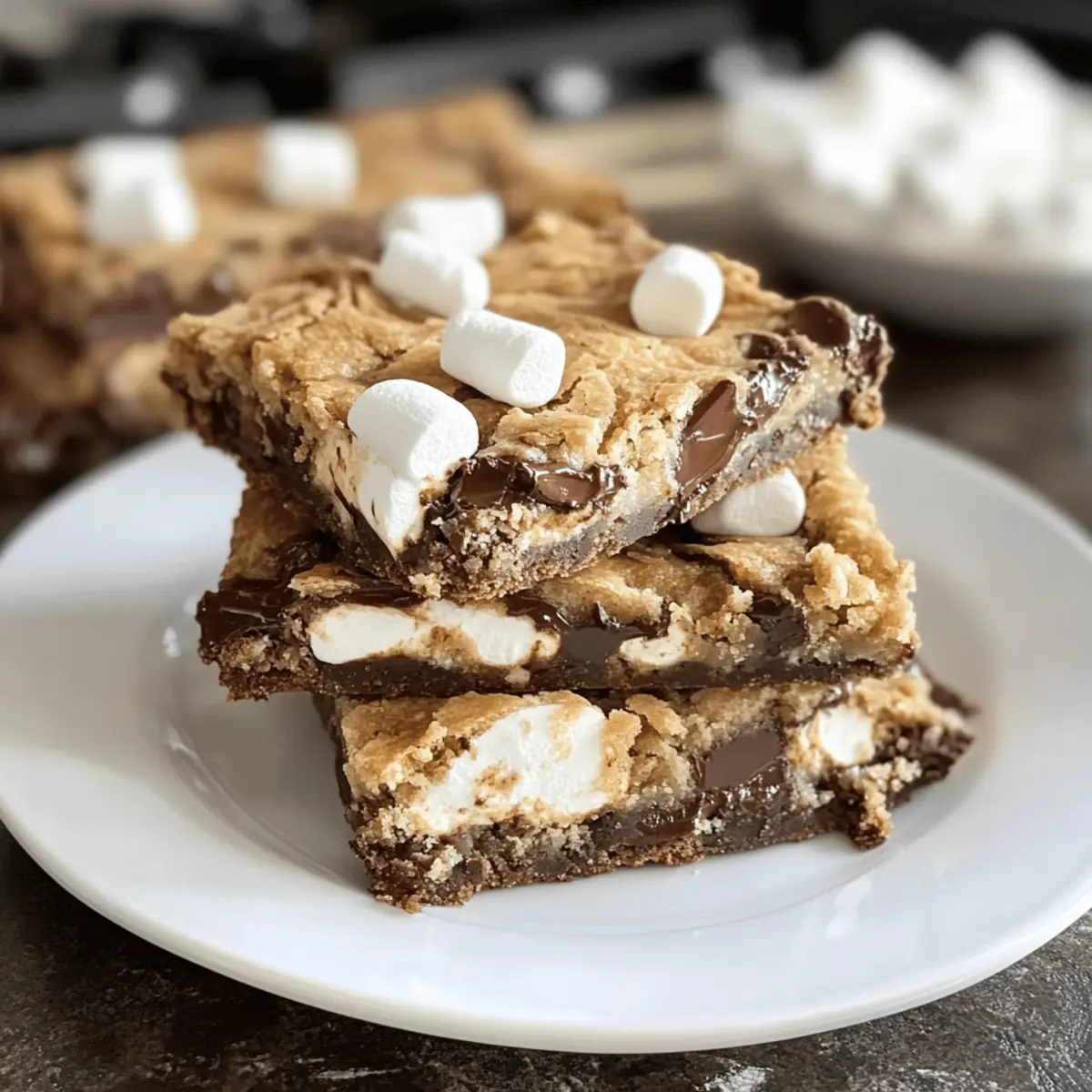 S'mores Keksriegel für den ultimativen Genuss