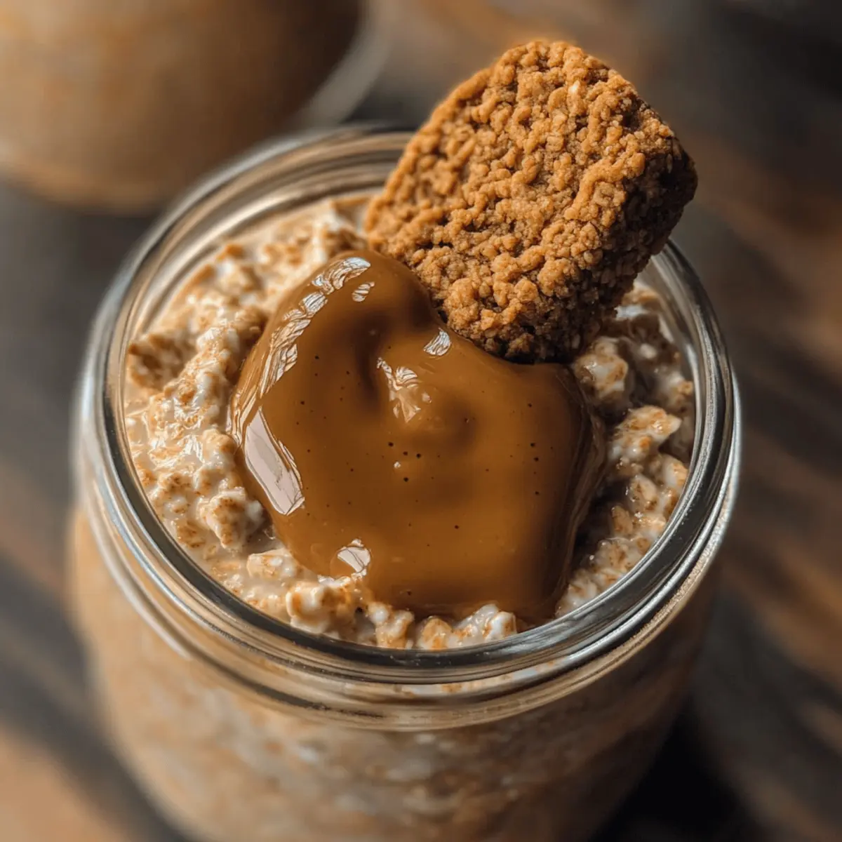 Biscoff Über-Nacht Haferflocken für süße Träume