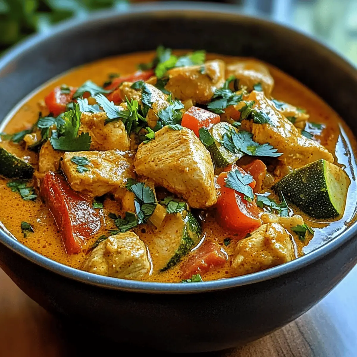 Würziges Kokosnuss-Hähnchen-Curry für echte Genussmomente
