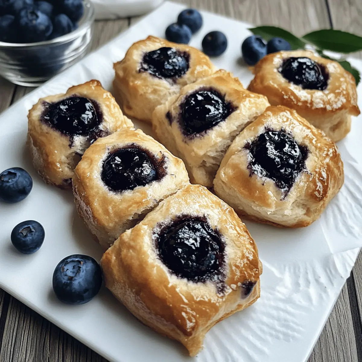 Schnelle Heidelbeer-Quarkbrötchen für gesunde Frühstücke