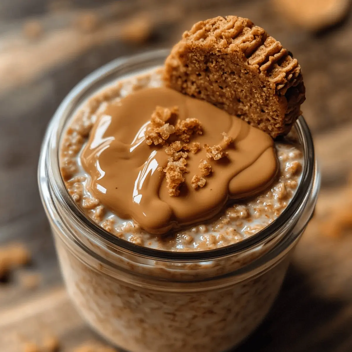 Biscoff Übernacht-Haferflocken für ein himmlisches Frühstück