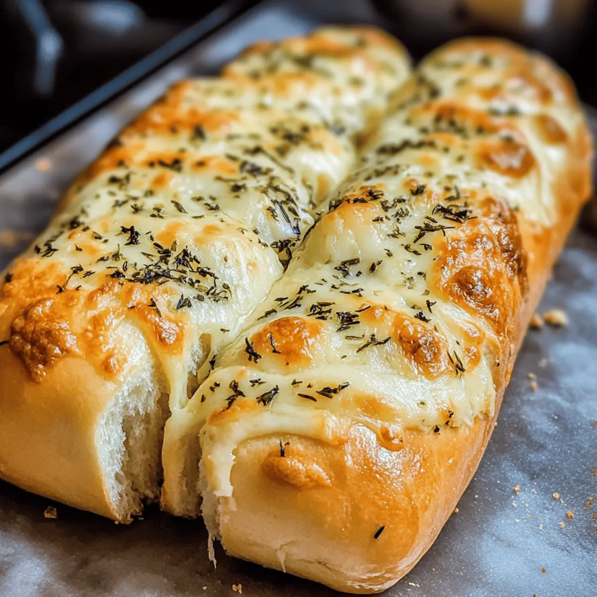Copycat Subway Italienisches Kräuter- und Käsebrot selbst backen