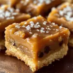 Einfache Karamellkekse Riegel
